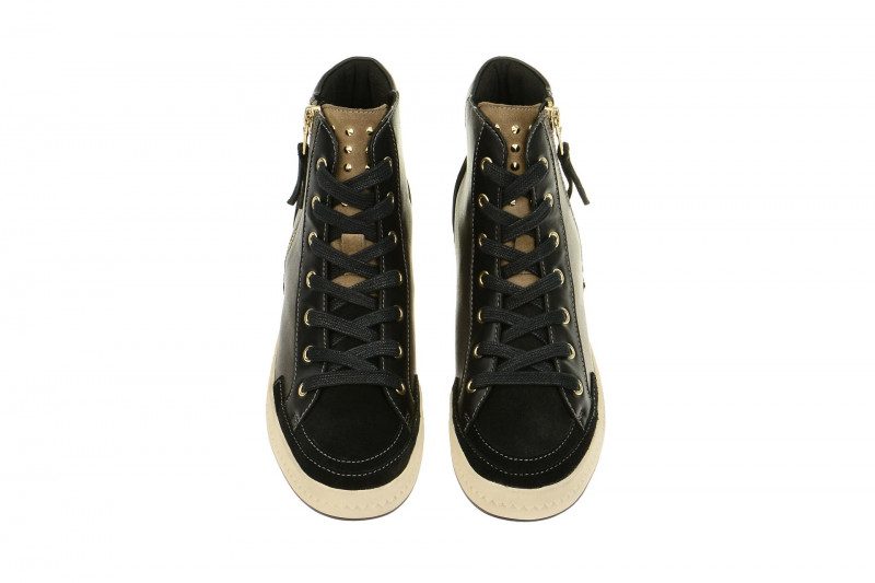 Geox Modesty Stiefel schwarz grau D5429A