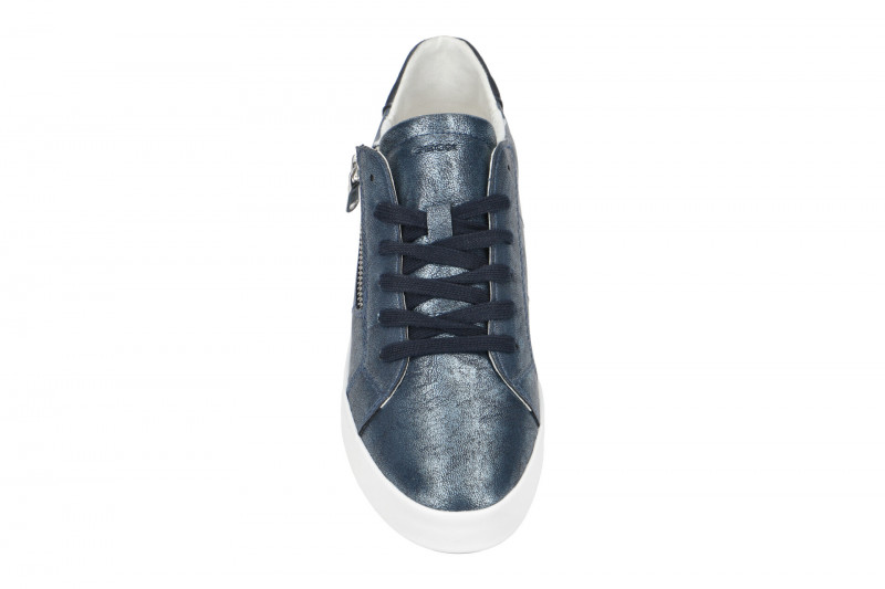 Geox Blomiee Schuhe Sneakers blau metallic