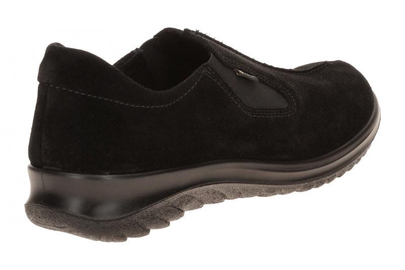 Legero Softboot Schuhe Slipper schwarz Velour GORE-TEX
