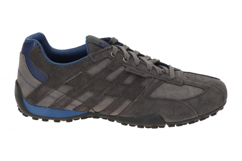 Geox Snake Schuhe Sneakers grau graphite U4507A