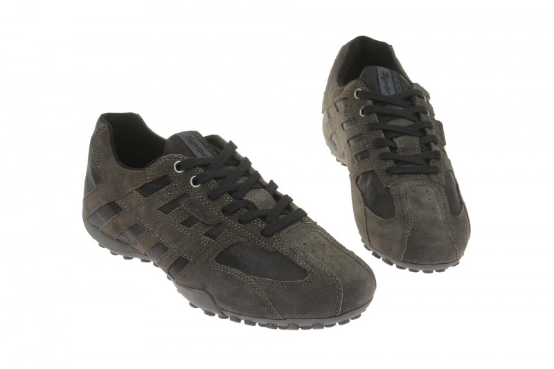 Geox Snake Schuhe dunkelgrau mud U4207K