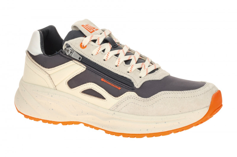 Waldläufer Pablo Sneakers Schuhe beige blau orange H-Weite 985001