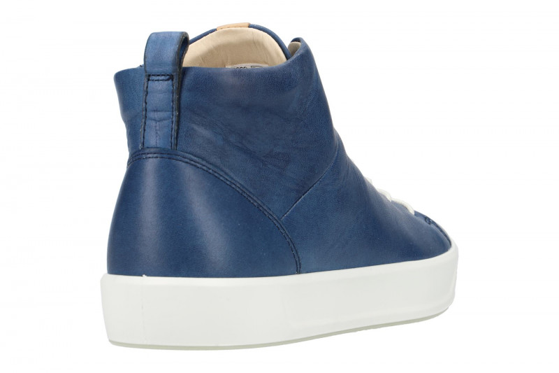 Ecco Soft 8 Damen Sneaker Schuhe blau