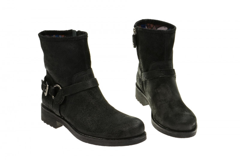 Geox New Virna Stiefel schwarz Boots - D5451B 000HM C9999