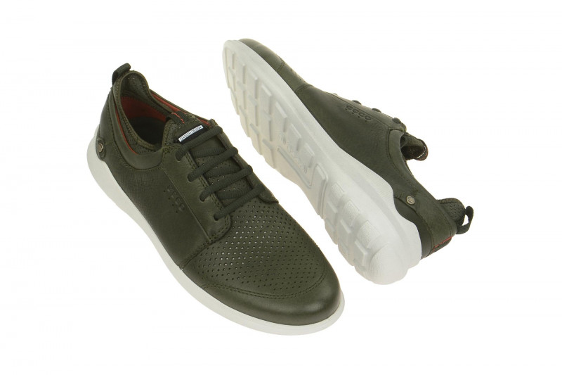 Ecco Transit Schuhe grün Herren Sneaker