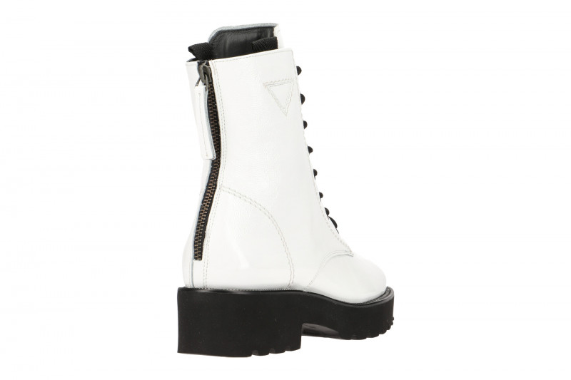 Paul Green Stiefel weiß Lack 9659