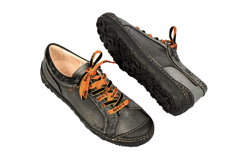 Eject Dass Schuhe schwarz silber-grau Gr 38 - 15736.3