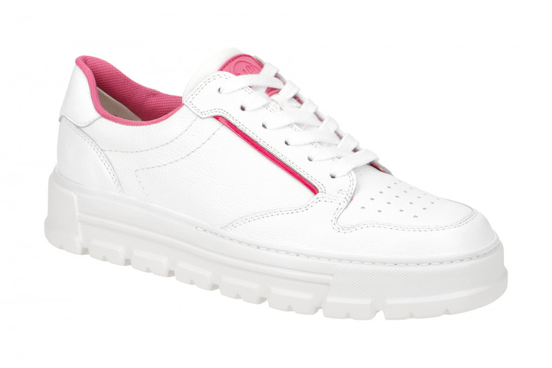 Paul Green Sneaker Schuhe weiß rosa 5220
