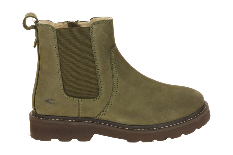 camel active Rainforest Winter Stiefelette grün olive Damen 59RFS03