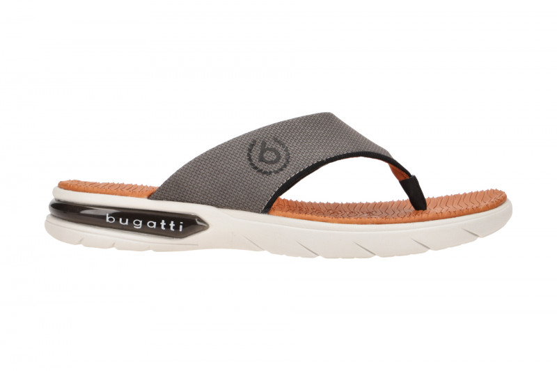 bugatti Socotra Zehentrenner Pantolette grau A7Z80