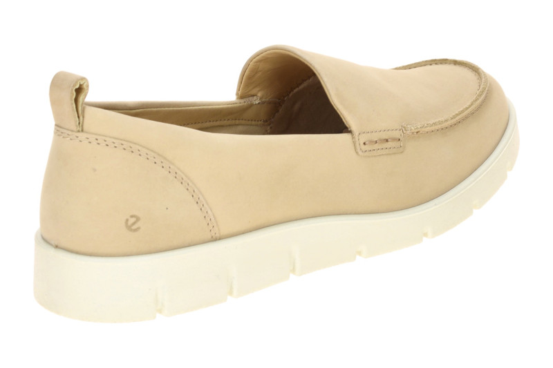 Ecco Bella Slipper Schuhe beige sand Mokassin 280413