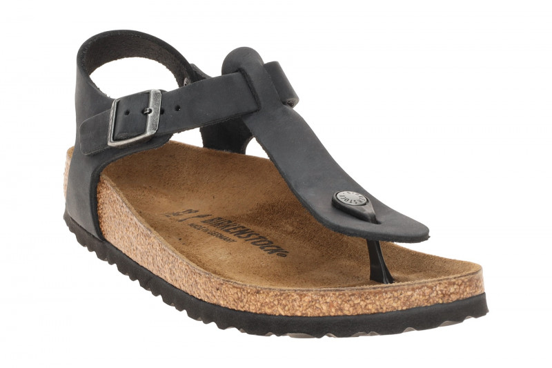 Birkenstock Kairo Damen Sandale schwarz Schmal Weit 147113