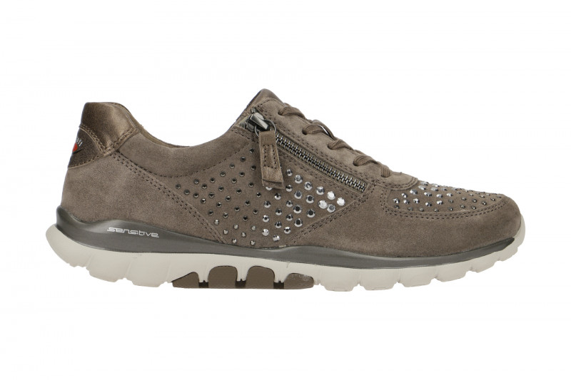 Gabor RollingSoft Schuhe grau Strass 968