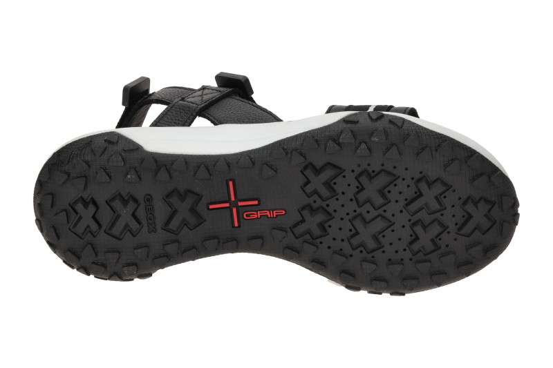 Geox Sorapis Sandalen Damen schwarz Grip D35TBB