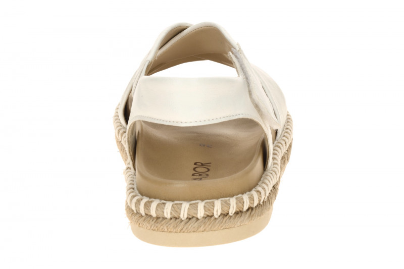 Gabor Sandale weiß latte Nappa Kreuzriemen 83.781.20