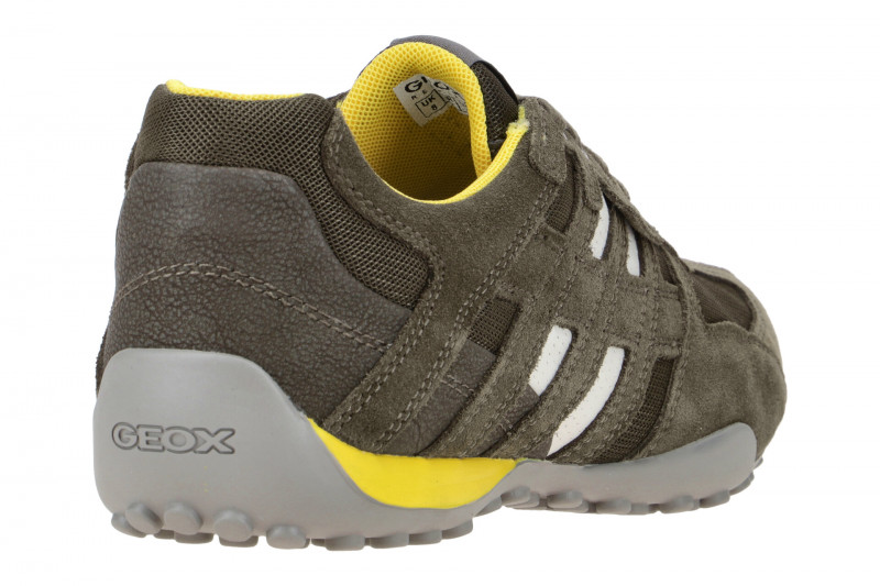 Geox Snake Schuhe Sneakers grün olive U4207K