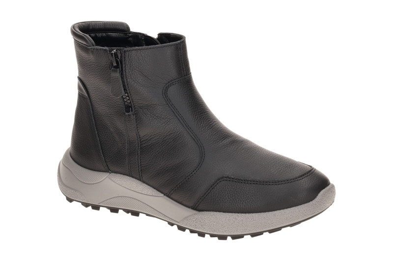ARA Bergen Stiefelette Boots schwarz dünn gefüttert H-Weite