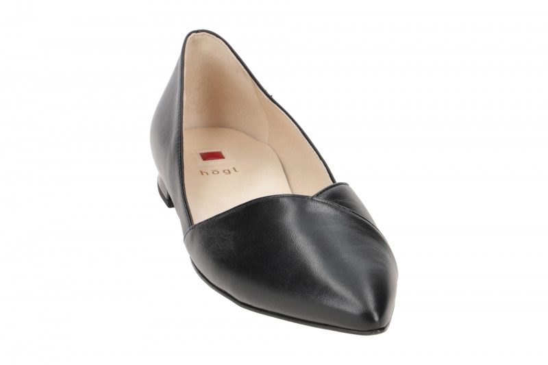 Högl Boulevard Ballerina Schuhe schwarz 0000