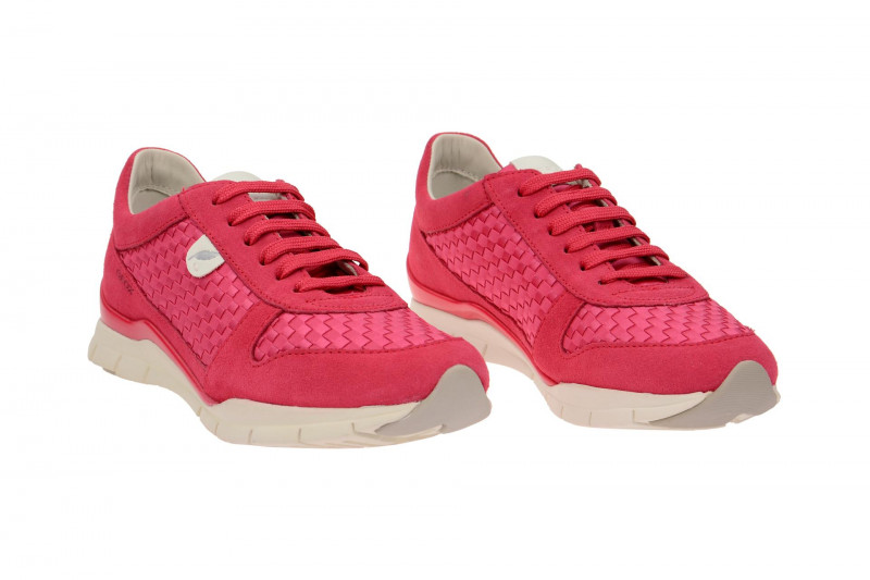 Geox Sukie Schuhe pink karo D52F2A