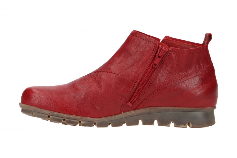 Think Menscha Stiefelette rot 5-85072-73