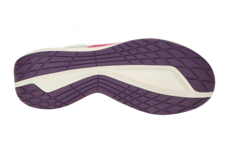 ecco Biom 2.2 Sneaker Schuhe weiß pink Damen Gummizug 830873