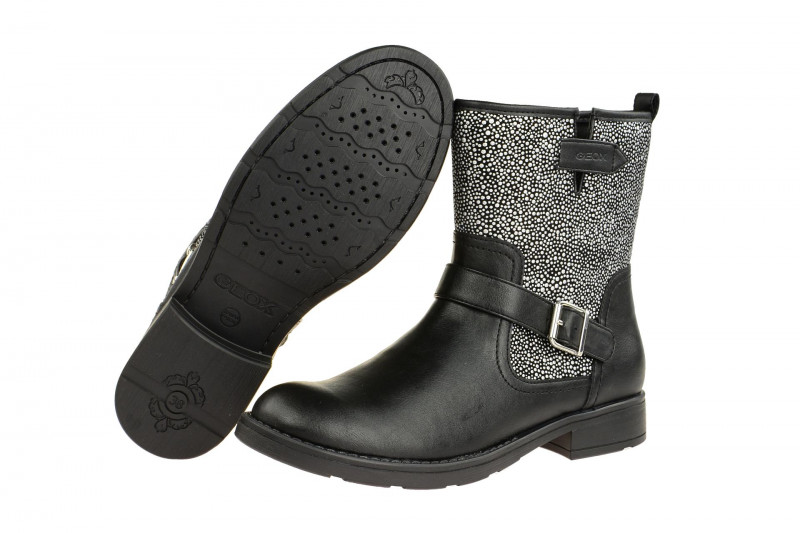 Geox Stiefel SOFIA schwarz silber