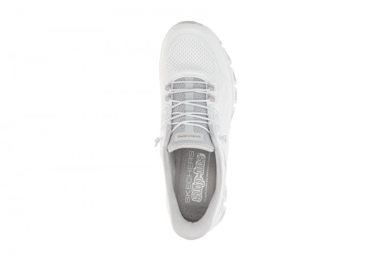 Skechers Glide Step Schuhe weiß Damen SLIP INS 104801