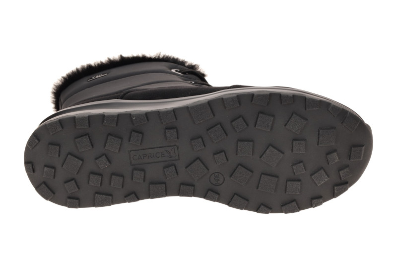 Caprice Winter Stiefelette Boots schwarz TEX H-Weite 26206