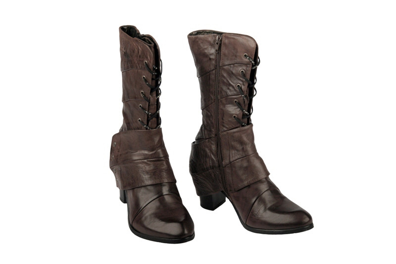 Eject Anita Stiefel in dunkelbraun