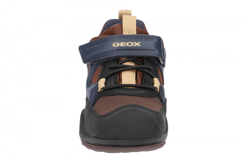 Geox Savage Kinderschuhe braun blau Wasserdicht