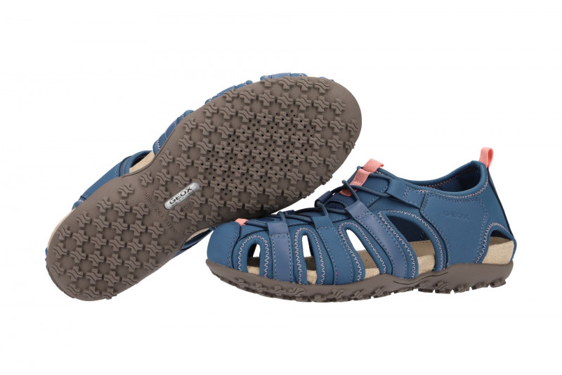 Geox Sandale Strel blau rosa D7125U