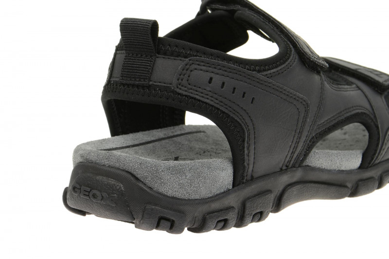 Geox Respira S.Strada Herren Sandale schwarz
