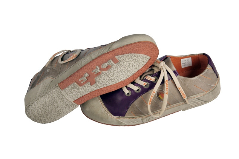 Eject Puzzle Schuhe in lila grau - E-12359-V2