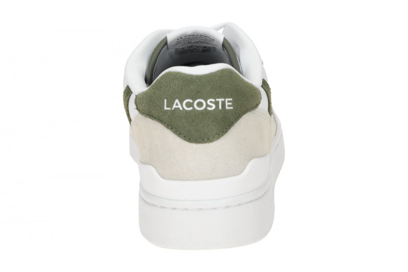 Lacoste T-Clip Set Schuhe Sneakers weiß grün khaki 0168