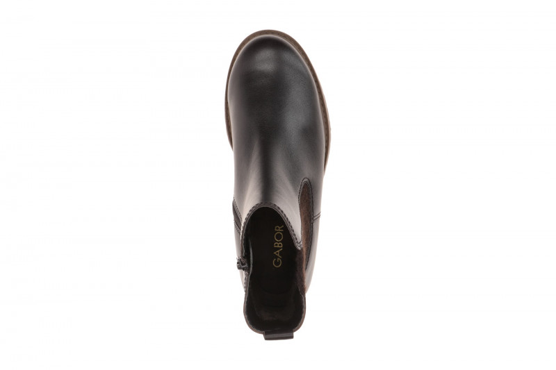 Gabor Stiefeletten braun K-Weite Chelsea Stil 8025.03.005