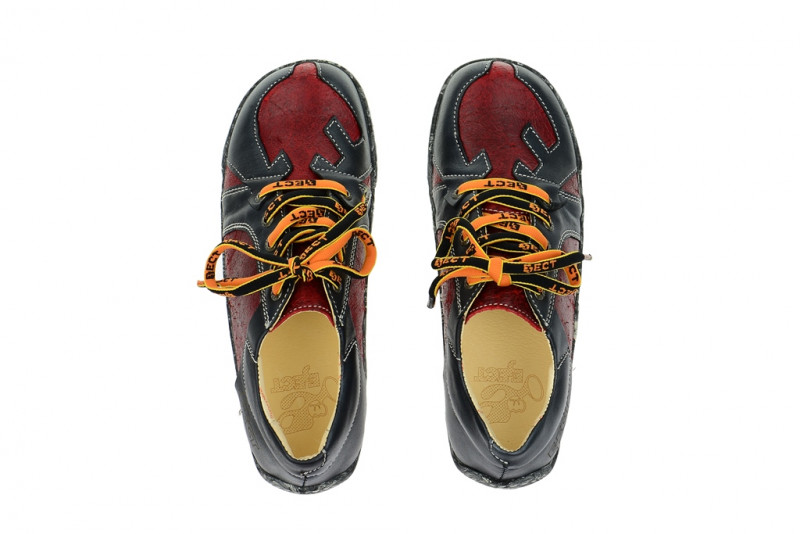 Eject Flight Schuhe rot schwarz kombi 16469.4