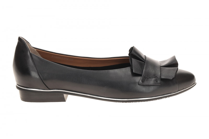 Everybody Bevin Ballerina Schuhe schwarz silber Rahmen