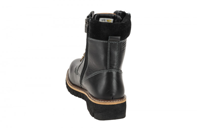 camel active ISA Damen Stiefel schwarz Glattleder