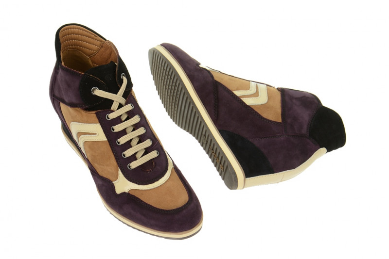 Geox Illusion Schuhe lila braun D2454A