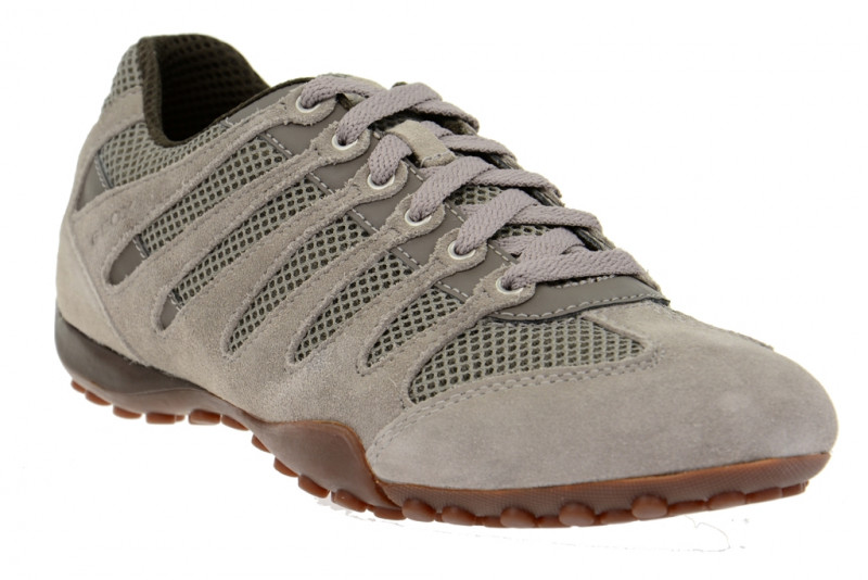Geox Snake Schuhe taupe grau - U4207B