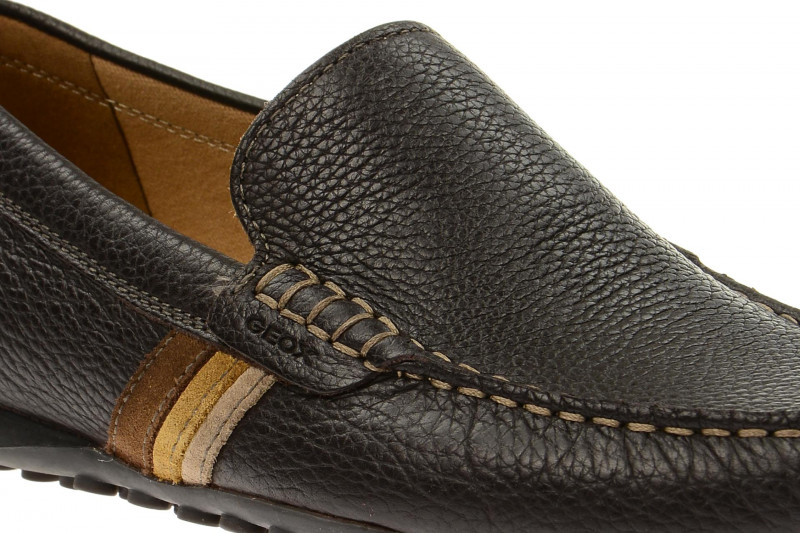 Geox Snake Mokassin Schuhe braun Gr 44 - U1107U