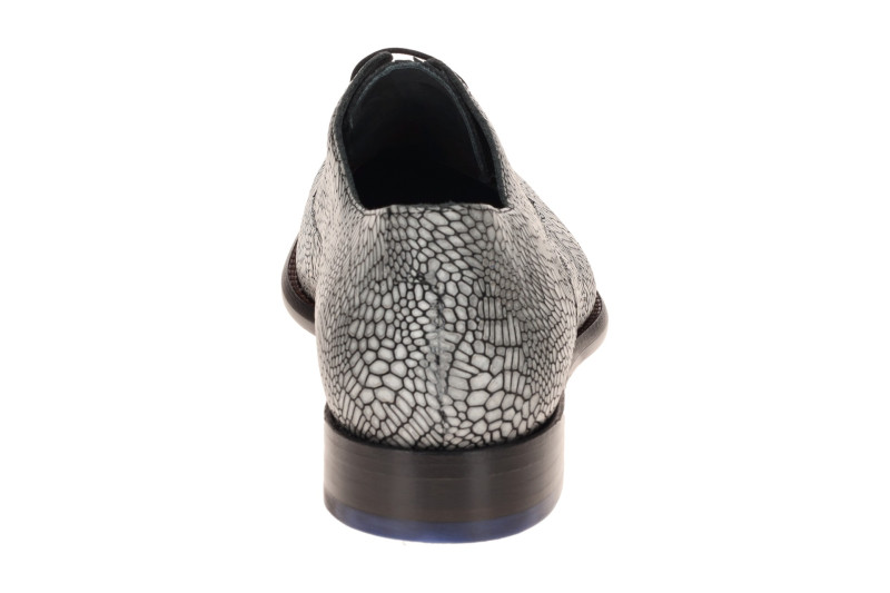 Floris van Bommel De Netter Schuhe grau Reptil 30337