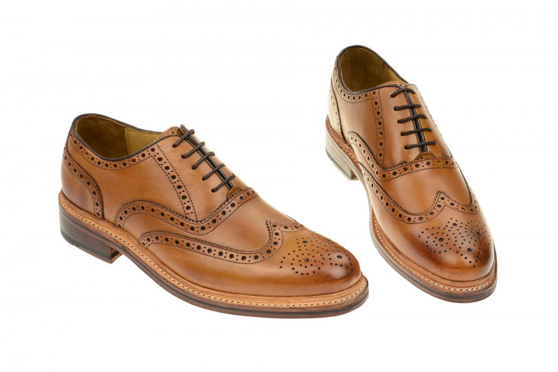 Gordon & Bros Levet Schuhe hell-braun Rahmengenäht 2506