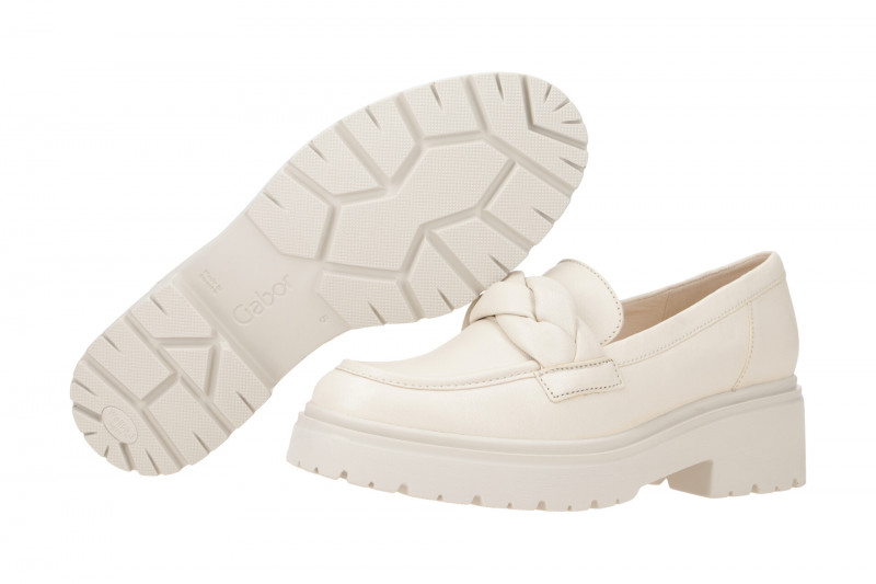 Gabor Schuhe Slipper beige Nappa 25.232.22