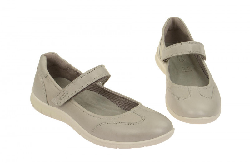 Ecco Babett Mary-Jane grau gravel 21032301163