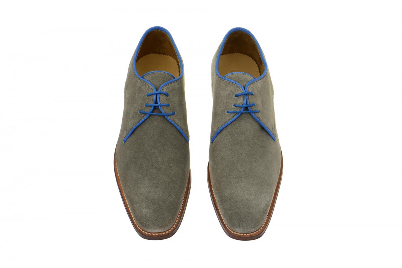 Gordon & Bros Schuhe Gregory grau Velour - 4808