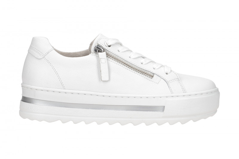 Gabor Sneaker Schuhe weiß silber 86.498.50