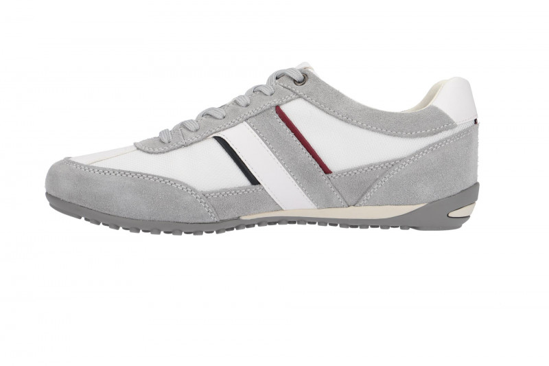 Geox Wells Schuhe weiß grau U52T5C