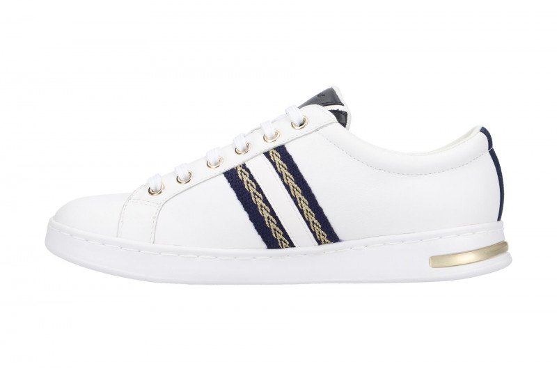 Geox Jaysen Schuhe weiß blau Damen Sport