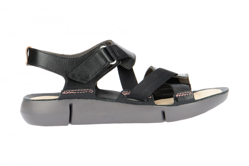 Clarks Tri Clover Damen Sandale schwarz